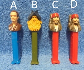 Pez, makeisannostelija, Pirates of the Caribbean, kerily, R584