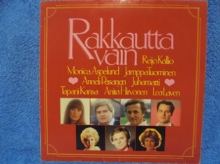 Rakkautta vain, useita esittji, LP-levy, M42