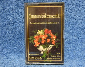 Sunnuntaikonsertti, Tunnelmamusiikin klassikot 1, c-kasetti, M508
