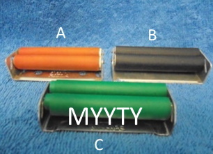 Rizla, metallinen tupakan krintlaite, stkkone, muovinen telaliina, R781