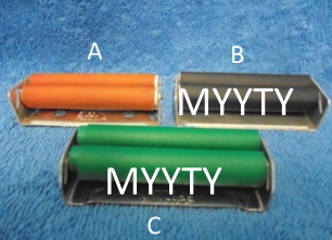 Rizla, metallinen tupakan krintlaite, stkkone, muovinen telaliina, R781