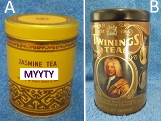 Tyhj teepurkki, Twinings Ceylon tea, R822