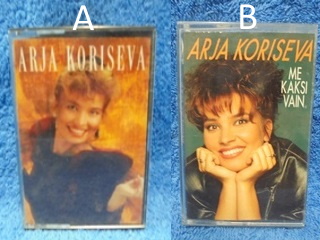 Arja Koriseva, Kuningaskobra 1990 tai Me kaksi vain 1991, c-kasetti, R856