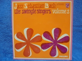 The Swingle Singers- Jazz Sebastian Bach volume 2, LP-levy, M257