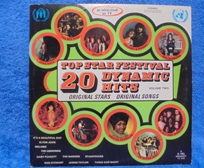 Top Star Festival, 20 Dynamic hits, 1972, LP-levy, R923