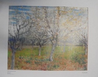 Taidejljenns kuva, Vincent van Gogh, The pink orchard, S1079