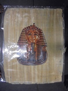 Papyrus kuva, Egypti- Faarao, ksintehty papyrus, S1080