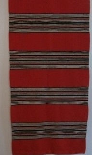 Raanu, punainen/musta/valkoinen, S369