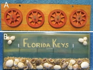 Ripustusteline, kärrynpyörät tai Florida Keys, S538