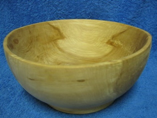 Jalustallinen iso puukulho, Vilho Lehmusvuori, S545