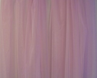 Vaaleanpunaiset sivuverhot 2kpl, valoverhot, S71