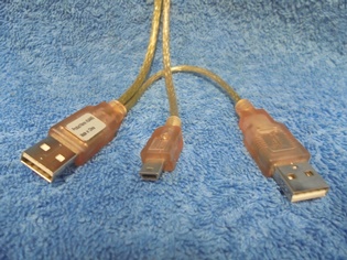 Huaway, mini-USB Y-kaapeli, S775