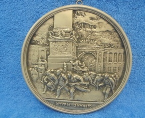 Metallitaulu CCCP, vallankumous 1917, Talvipalatsin aukio- Aleksanteri I, S919