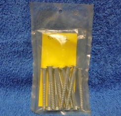 Kirkasruuvit, 5.5x60mm, 10kpl, uppokantaiset, talttauraiset, T271