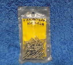 Terksinen kampanaulat 2.5x26mm, 100kpl, T281