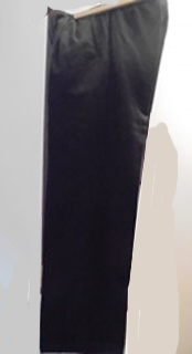 Plus B, miesten mustat suorathousut, koko D96, V1020