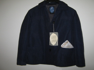 Luhta, sininen naisten jakku, koko32, vintagevaate , V416