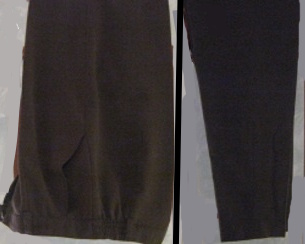 Tuomi, naisten ruskeat k�ytetyt housut 36D , kierr�tys vaate, V55
