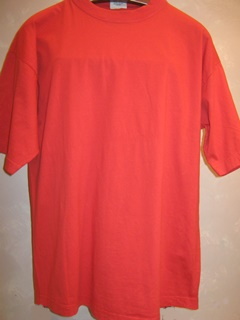 Amfashion Aktive, miesten punainen T-paita, XXL, V666